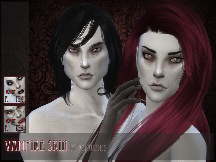 Vampire Skin / Sims 4 CC