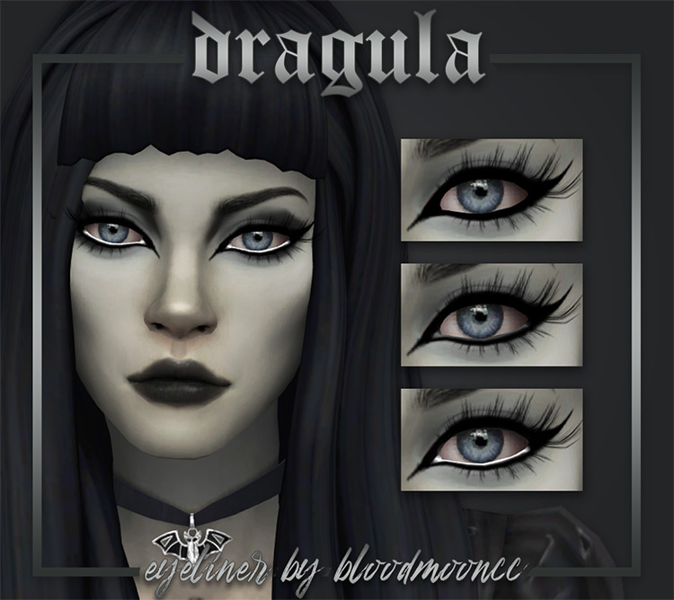 Dragula Eyeliner / Sims 4 CC