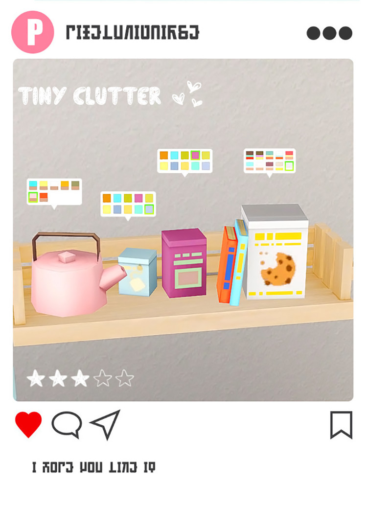 Tiny Clutter by pixelunivairse Sims 4 CC