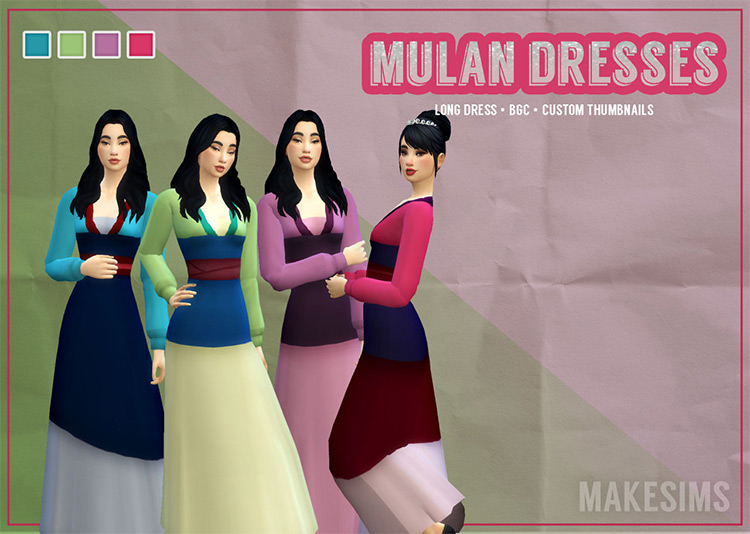 Sims 4 Mulan CC  The Ultimate Collection   FandomSpot - 55