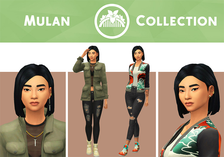 Mulan Collection / Sims 4 CC