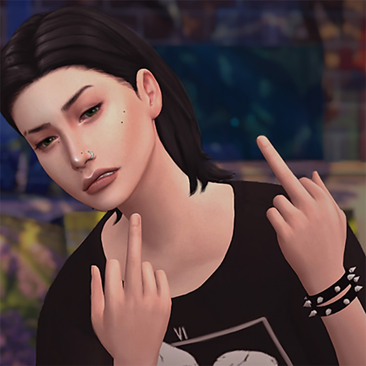 Sims 4 Maxis Match Goth CC  The Ultimate List   FandomSpot - 12