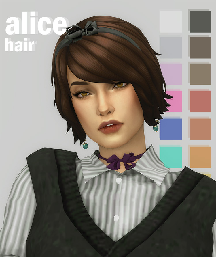 Alice Hair / Sims 4 CC
