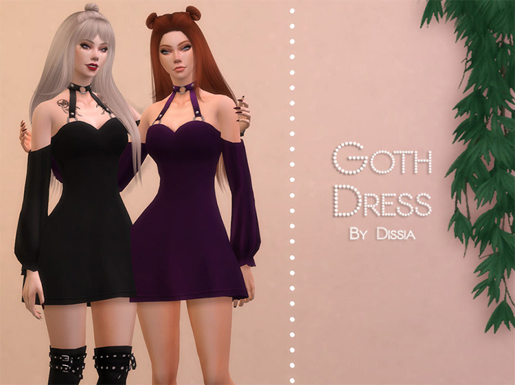 Sims 4 Maxis Match Goth CC  The Ultimate List   FandomSpot - 67