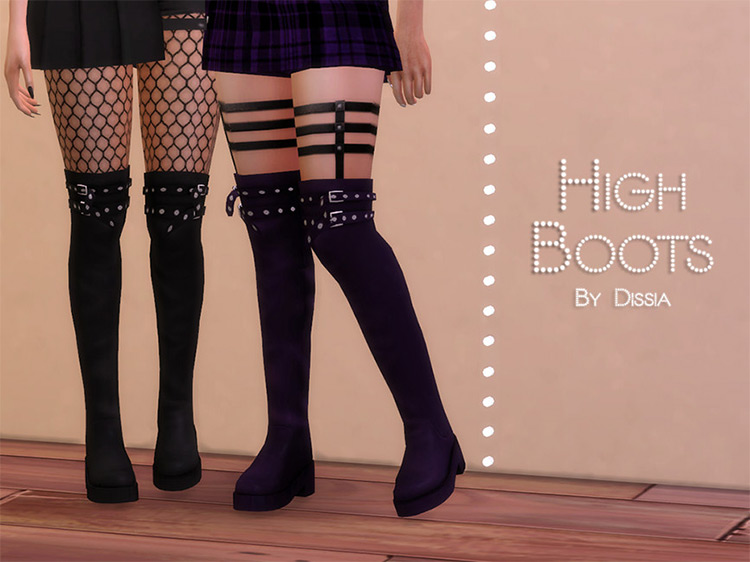 High Boots / Sims 4 CC