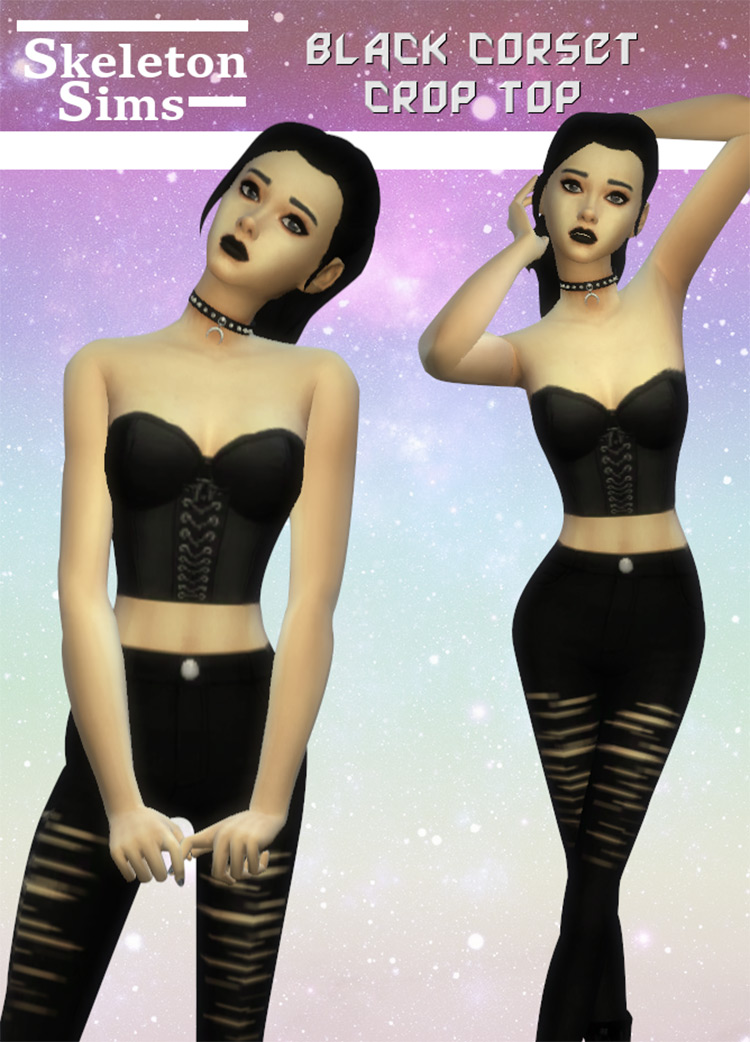 Sims 4 Maxis Match Goth CC  The Ultimate List   FandomSpot - 48