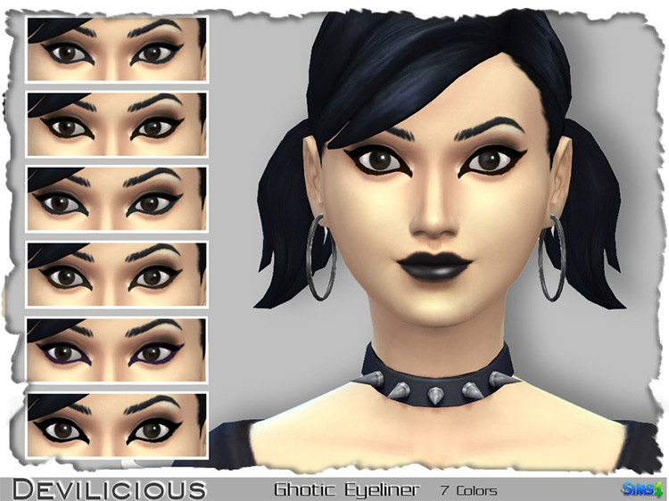 Sims 4 Maxis Match Goth CC  The Ultimate List   FandomSpot - 10