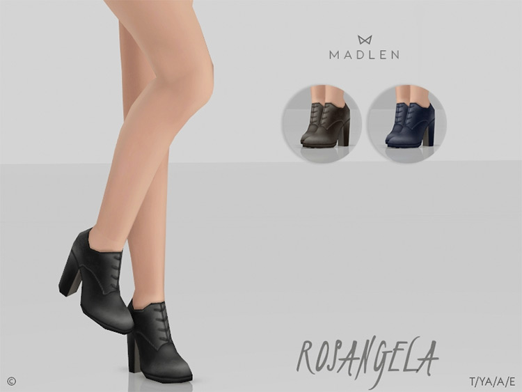 Madlen Rosangela Boots / Sims 4 CC