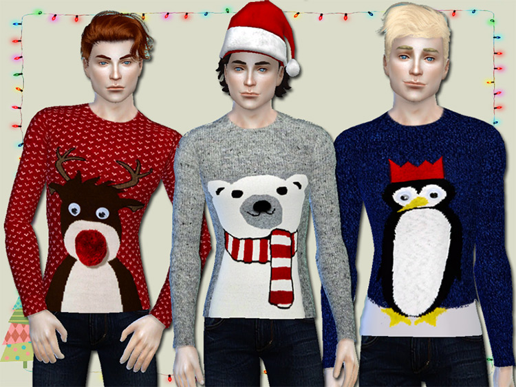 Best Sims 4 Christmas Clothes CC  Guys   Girls    FandomSpot - 89