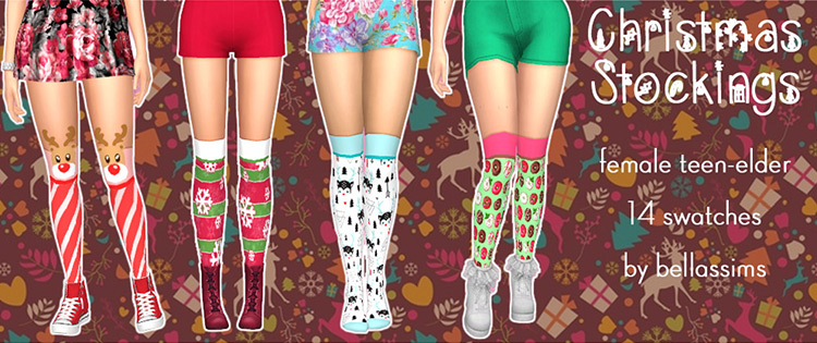 Christmas Stockings for Sims 4