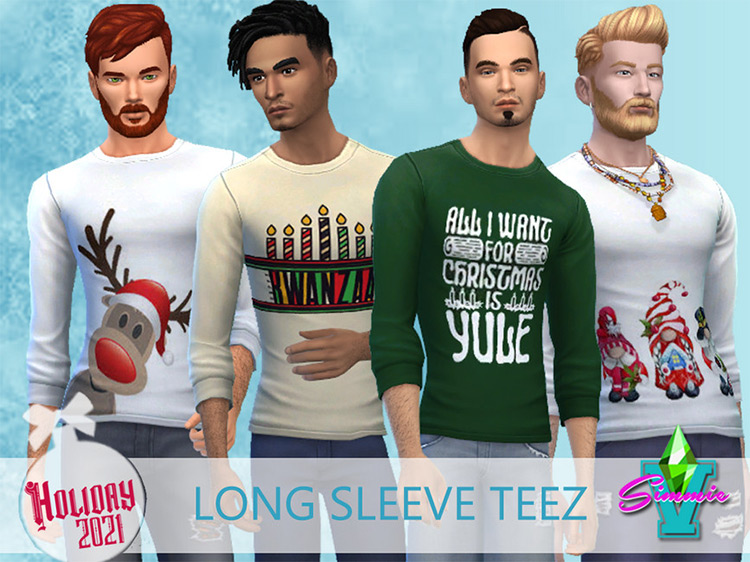 Holiday Long Sleeve Tees TS4 CC