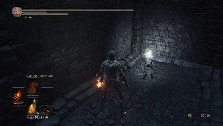 The corpse that holds the Jailer's Key Ring / DS3