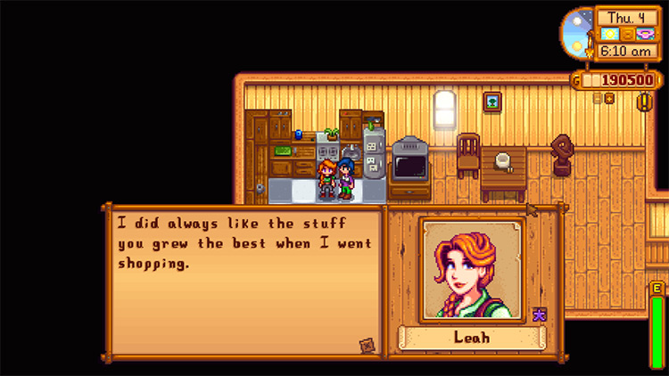 Leah Expanded Marriage Mod for Stardew Valley