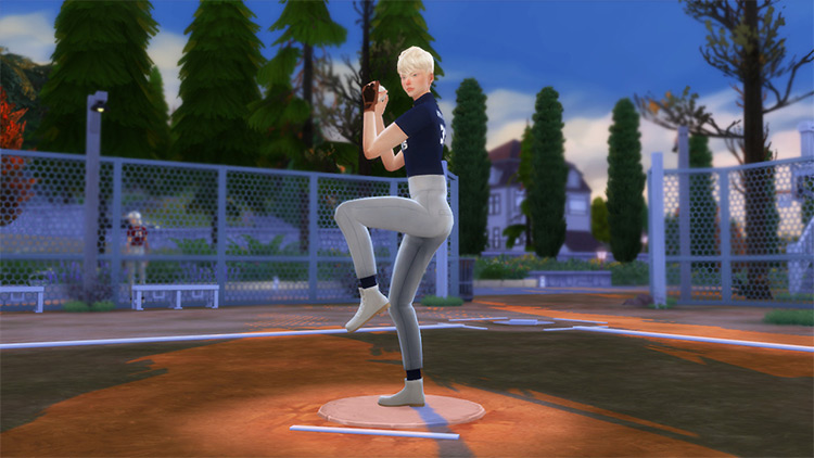 Baseball Pack: Collab by @daddysprince and @drewdsims for Sims 4