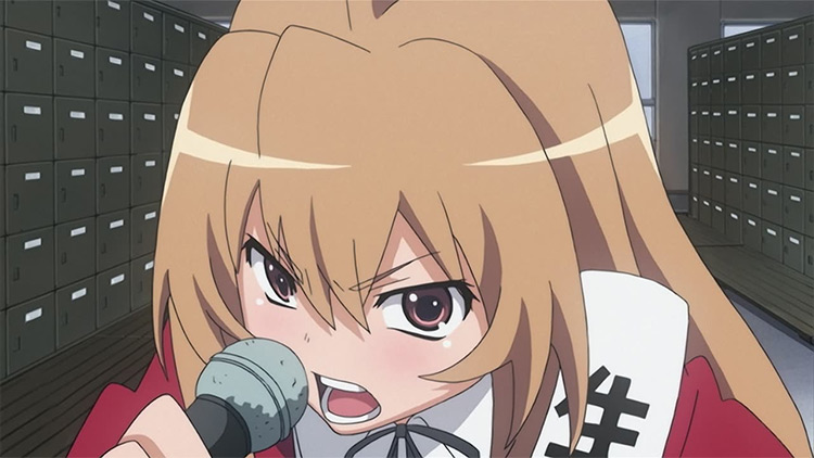 Taiga Aisaka from Toradora! anime screenshot