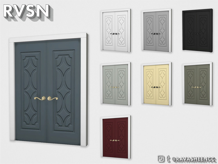 Sims 4 Maxis Match Doors CC  The Ultimate Collection   FandomSpot - 42