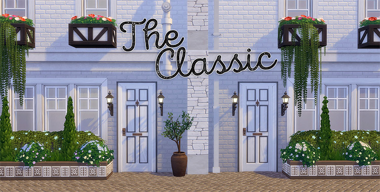 The Classic Door / Sims 4 CC