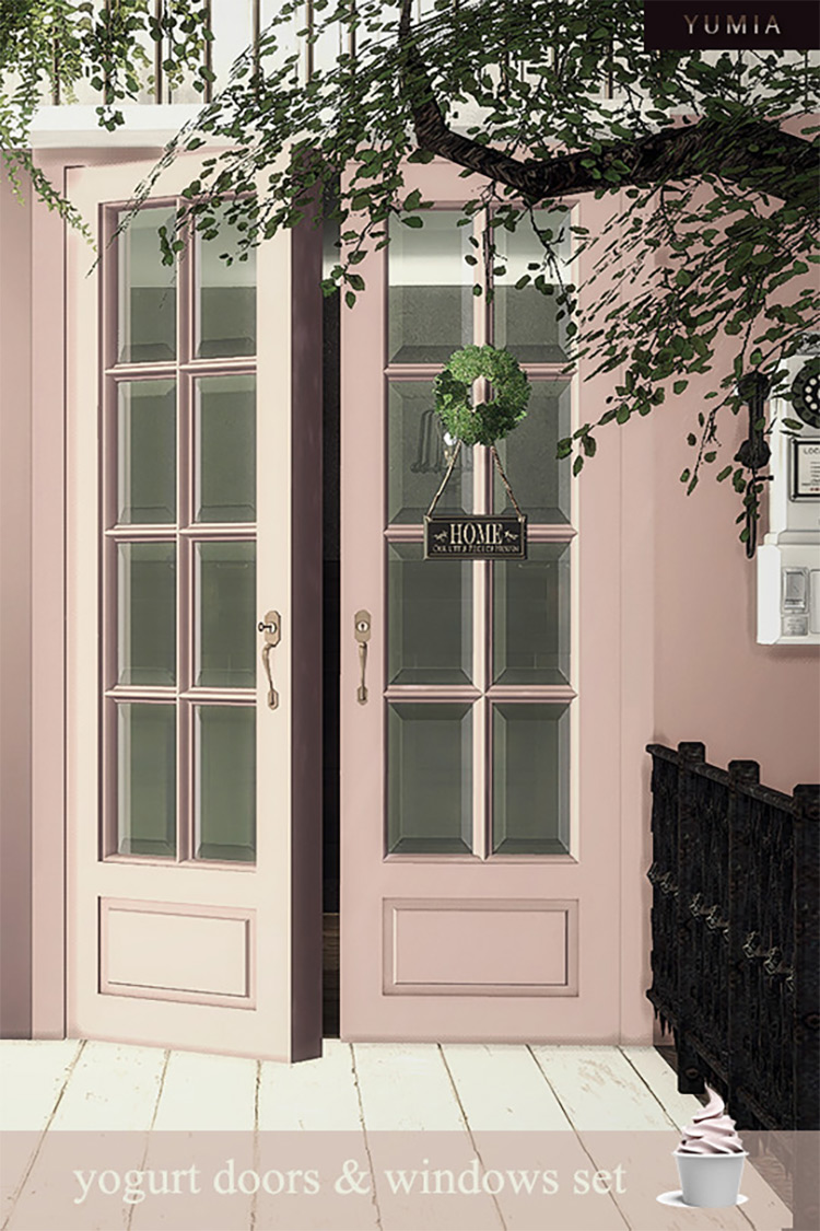 Sims 4 Maxis Match Doors CC  The Ultimate Collection   FandomSpot - 68