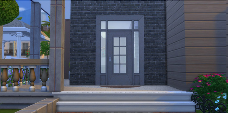 Prestine Pastoral Door and Arch / Sims 4 CC