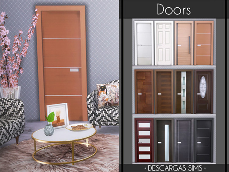 Sims 4 Maxis Match Doors CC  The Ultimate Collection   FandomSpot - 46