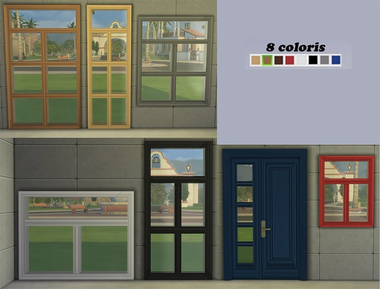 Sims 4 Maxis Match Doors CC  The Ultimate Collection   FandomSpot - 75