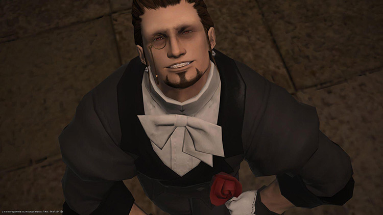 The one and only Hilidbrand Manderville, seemingly back from the dead / FFXIV