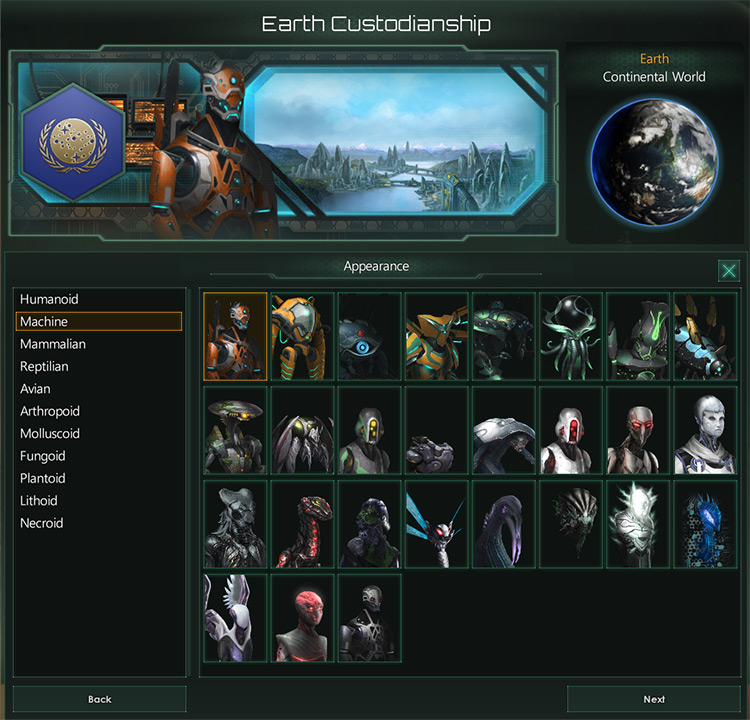 Animated Synthetic Portraits Expanded: Reborn Mod for Stellaris
