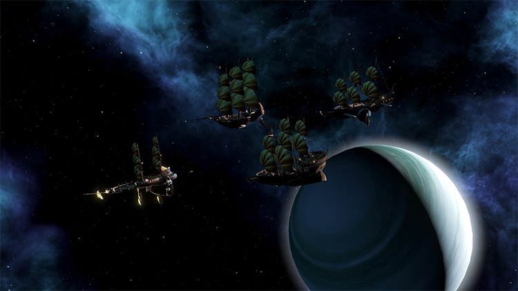 Treasure Planet: Terran Empire Shipset Stellaris mod