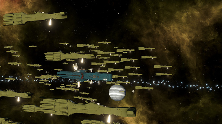 Legend of Galactic Heroes Ships Mod for Stellaris