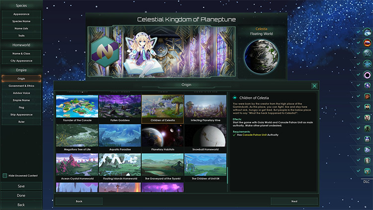 Supergalactica Neptunia Mod Collection Mod for Stellaris