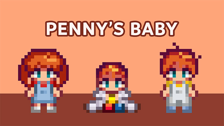 Penny’s Baby Mod for Stardew Valley