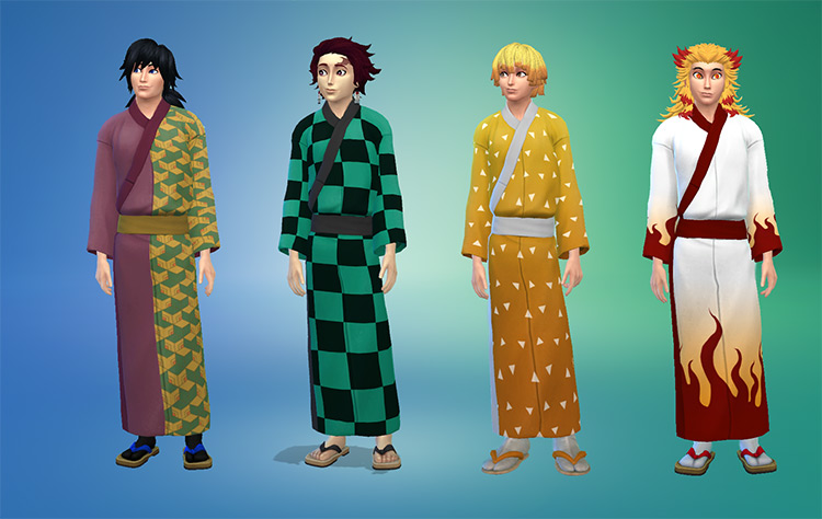 Sims 4 Maxis Match Anime CC  The Ultimate Collection   FandomSpot - 99