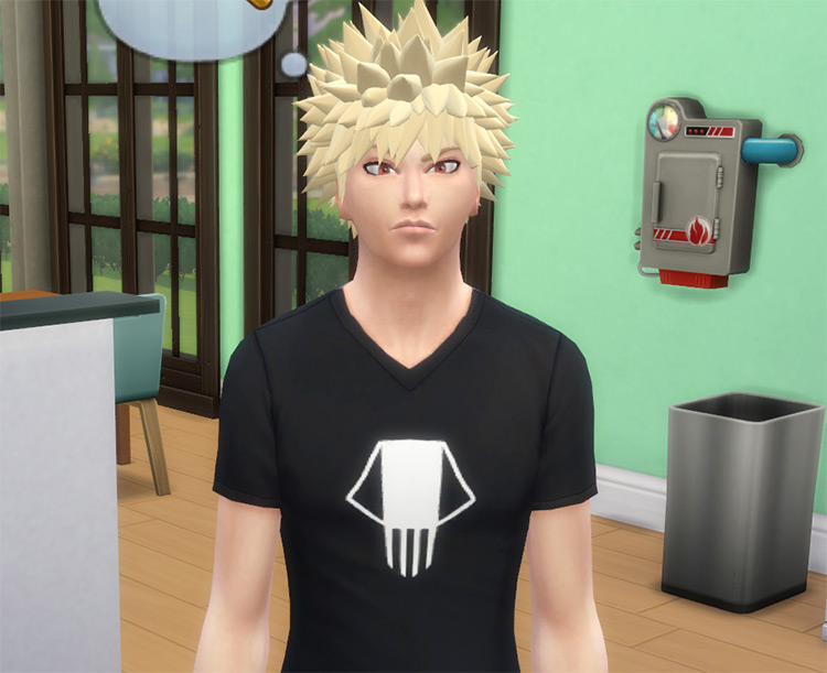 Bakugou Katsuki – My Hero Academia / Sims 4 CC