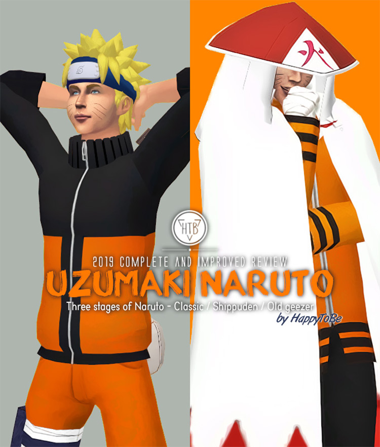 Uzumaki Naruto / Sims 4 CC