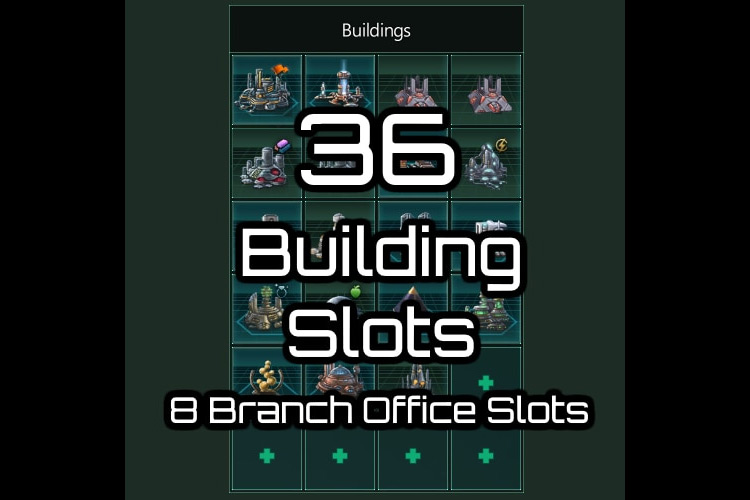 (36) Building Slots Mod for Stellaris