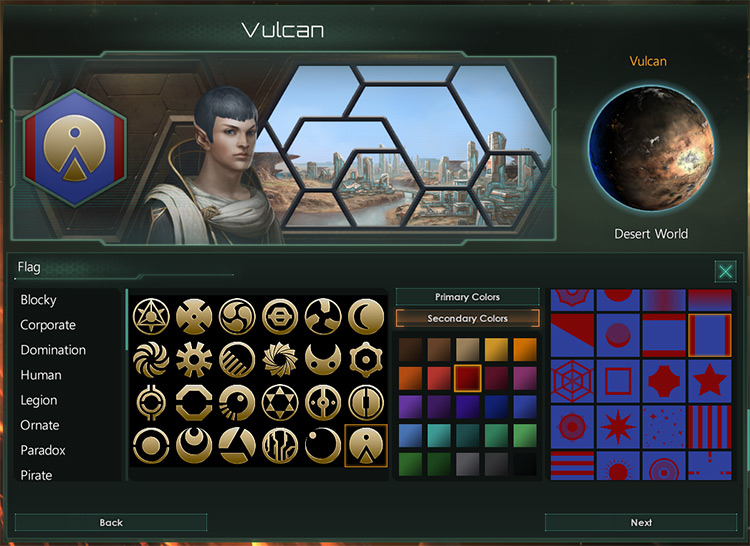 Flags in the Void Mod for Stellaris