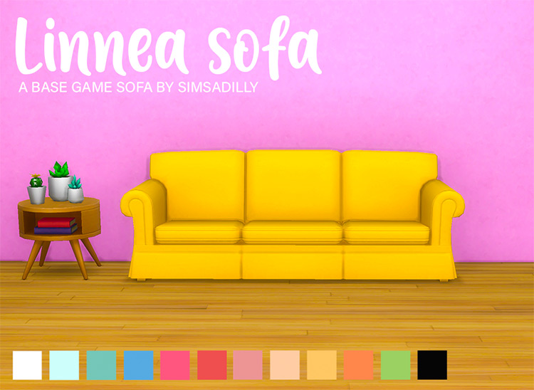 Linea Sofa / Sims 4 CC