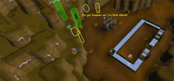 Motherlode Mine overhead view (OSRS)