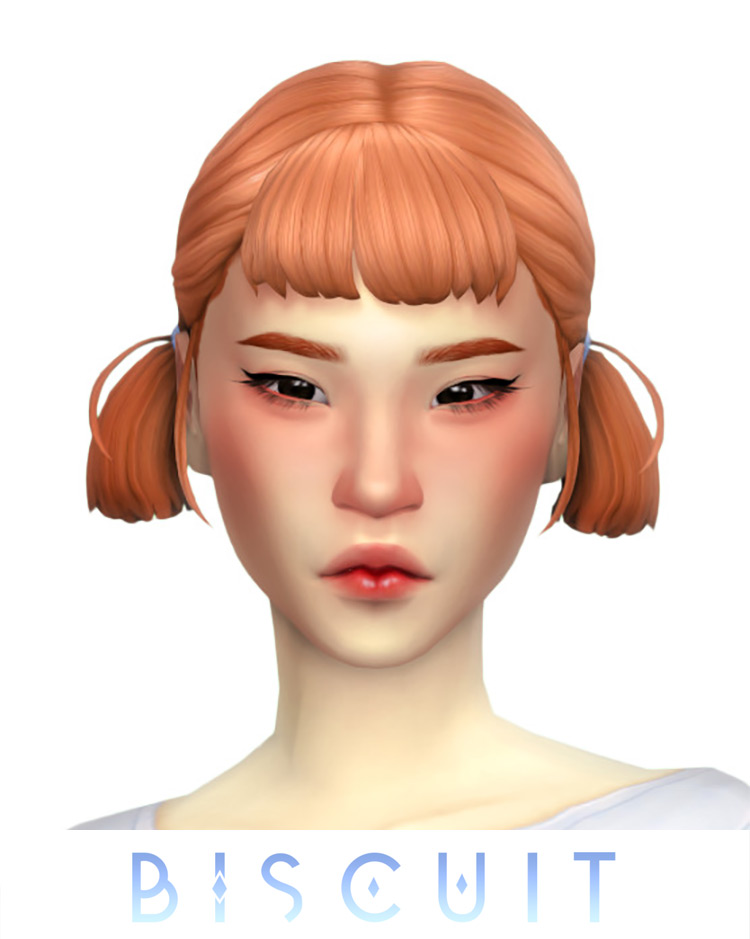 Biscuit Hair / Sims 4 CC