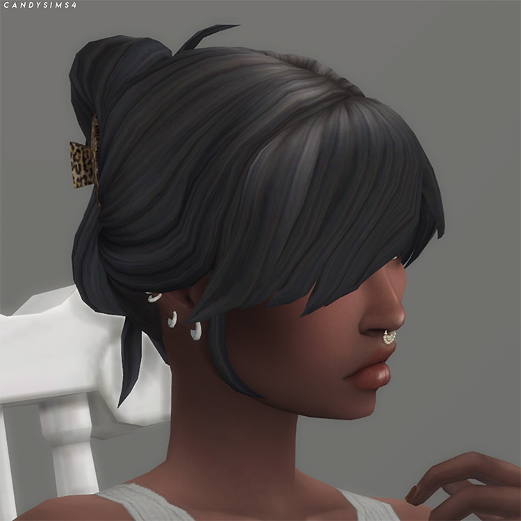 35  Maxis Match Bangs CC Hairstyles for The Sims 4   FandomSpot - 61