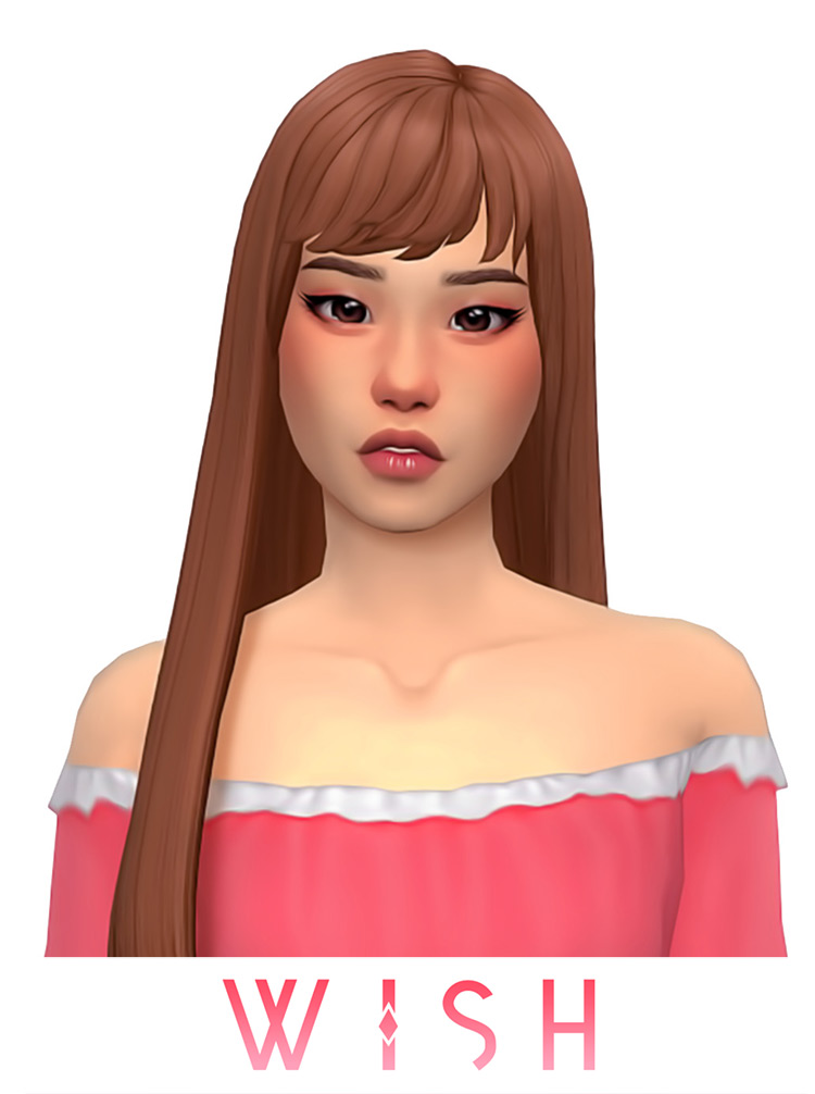 35  Maxis Match Bangs CC Hairstyles for The Sims 4   FandomSpot - 86