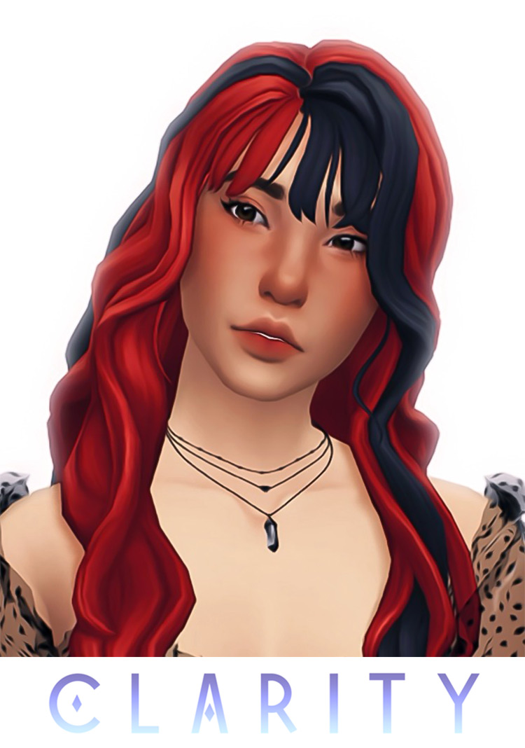 35  Maxis Match Bangs CC Hairstyles for The Sims 4   FandomSpot - 87