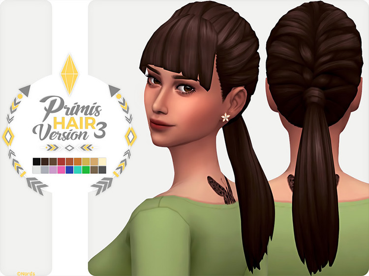 35  Maxis Match Bangs CC Hairstyles for The Sims 4   FandomSpot - 52