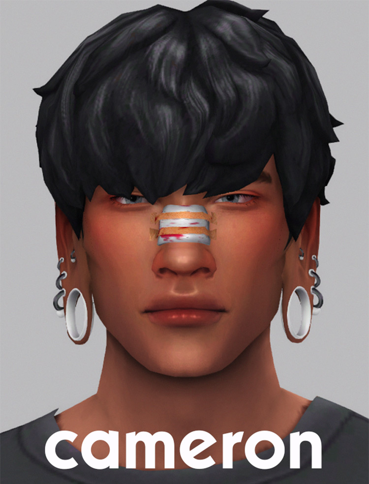 Cameron Hair / Sims 4 CC