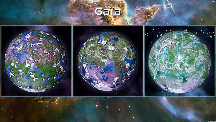 Immersive Galaxy: Planet Variety 2K Stellaris mod