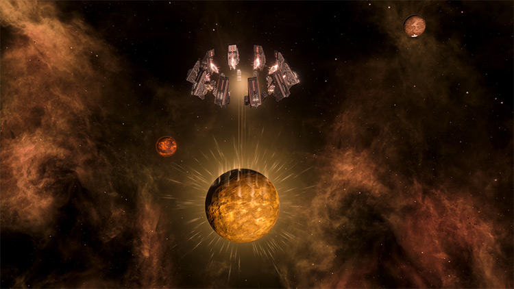 Midas Apocalypse Golden Colossus Mod for Stellaris