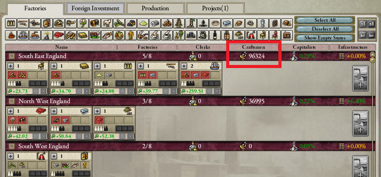 Victoria 2 Craftsmen: How To Get More & Why They’re Important