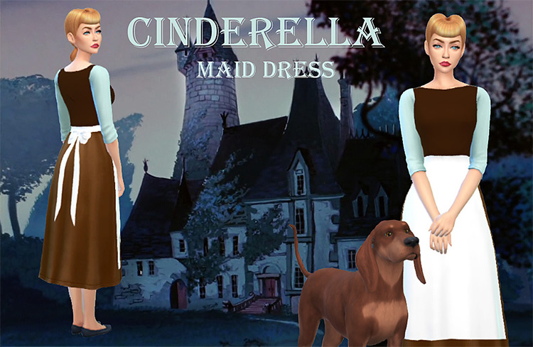 Maid Dress / Sims 4 CC