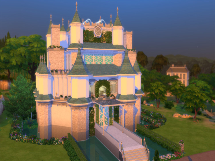 Simderella Castle / Sims 4 Lot