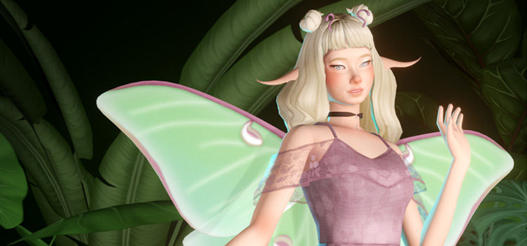 Fantasy Faerie Wings CC (Maxis Match)